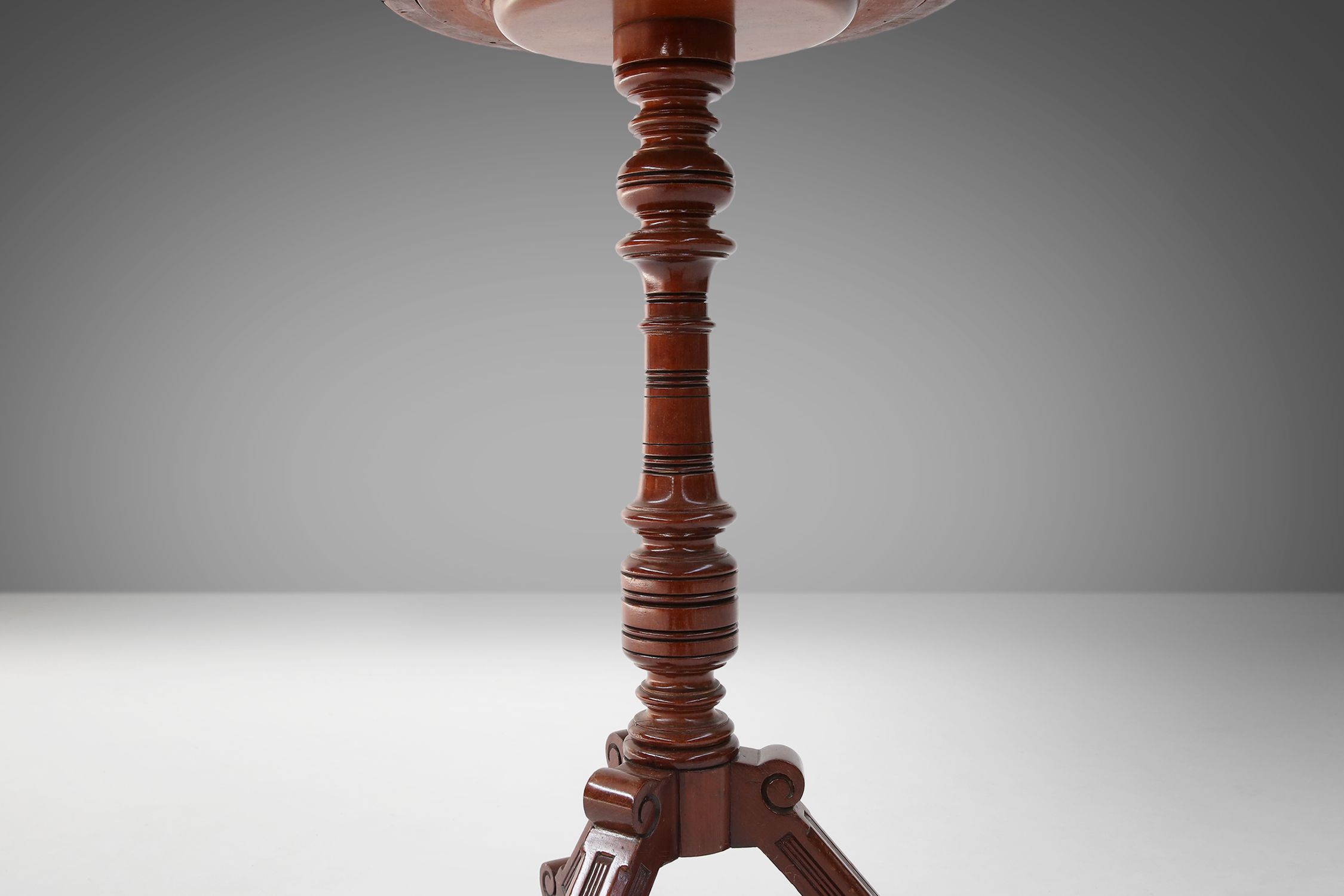 Romantic Make‑Up Mirror with Side Storage, France 1850sthumbnail